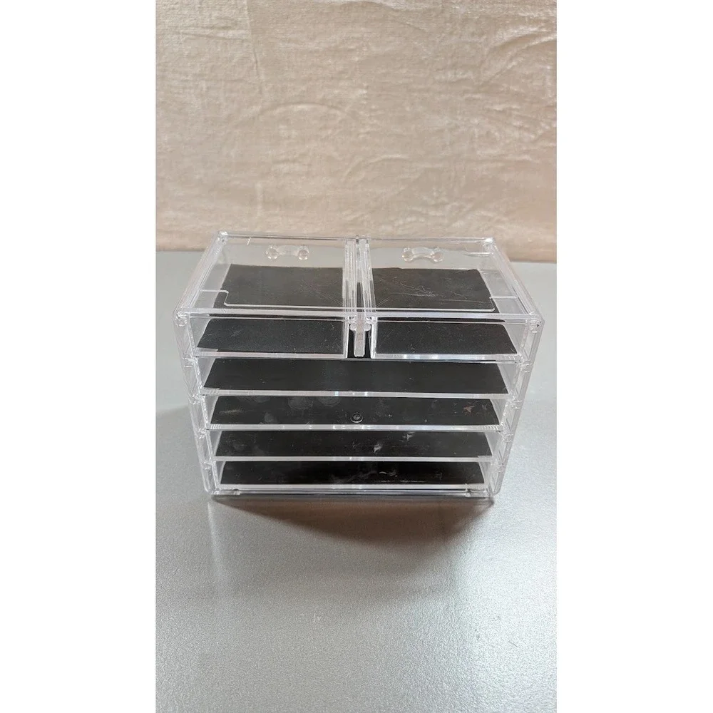 Premium Acrylic 6 Drawer Storage Box Organizer‎ for Coins Currency Collectibles